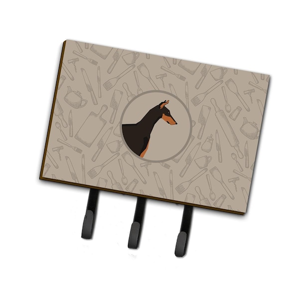 Jensendistributionservices Doberman Pinscher in the Kitchen Leash or Key Holder MI1714064 - main